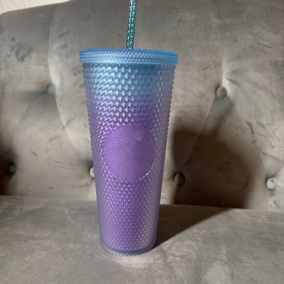 Starbucks 2024 Studded Ombre Cold Cup Tumbler 24oz NEW WITH‎ TAG - Picture 1 of 6